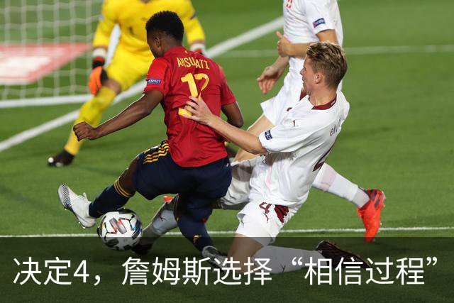 决定4，詹姆斯选择“相信过程”！